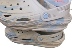 Crocs Unisex Off Grid Marbled Clog Comfort Slip On Cobblestone SZ 5 Men /7W NEW