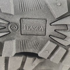 Boots Kid 3 Itasca Insulated Waterproof Canvas & Rubber Winter Snow Grey & Black