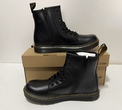 Dr Martens Kids‘ Zavala Combat Lace Up Boot Little/Big Kid