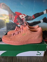 PUMA Suede Jr Desert Flower Classic Athletic Shoe 355110-69 Sz 5C