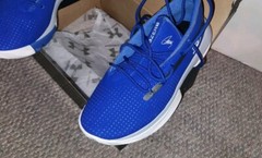 New Youth Under Armor 5.5 Steph Curry 3Zero III Shoes Blue Gray Gently Boys