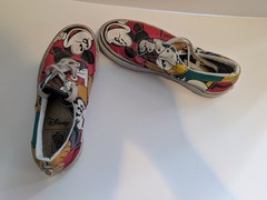 VANS Disney Kids Sneakers Mickey Mouse Donald Duck Multicolor Canvas