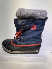 Sorel Boots Yoot Pac Nylon Waterproof Snow Winter Faux Fur NY1879-464 Size 7