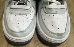 Nike Air Force 1 LV8 Remix Youth Size 6Y Silver Blue Gray White Lace Sneakers