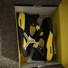 Air Jordan 4 Retro GS Yellow Thunders