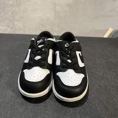 Nike Dunk Low Shoes Toddler Size 10C Black White Panda Sneakers CW1589-100