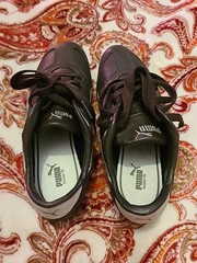 PUMA “Kinder Fit” Brown & Beige Shoes Size 3.5 YOUTH Nwot