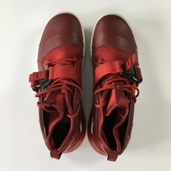 NIKE Air Force 270 Sneakers, Youth 6.5, Red High Top Basketball Streetwear