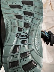 Kids Chaco Cloud ZX2 Ecotread Blue Yellow Green Addstride Hiking Sandals Sz 2