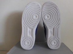 Nike Air Force 1 LV8 1 DBL GS Indigo Force Blue Sz 6.5Y Rare! [BV1084-400]