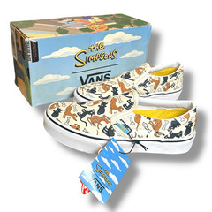 Vans x The Simpsons Family Pets Classic SlipOn Youth Kids Size 4 NIB