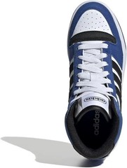 Adidas Break Start Mid J Sneakers Mid Top Lace Up “Blue/White/Black”Size 4Y Kids