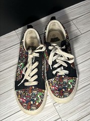 Nintendo Super Mario Bros Sneakers Shoes Kids Sz 5 Ground Up