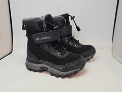 Columbia Hyper-Boreal TODDLER Black Omni-Heat Waterproof Boots Sz.9, #BC0127-010