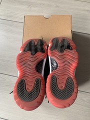 Air Jordan 11 Retro Low (GS) Size 4.5y Black And Red FV5121 006
