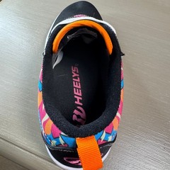 Heelys Pro 20 Prints Black/Pink/Orange/Cyan 90s Style Skate Shoes