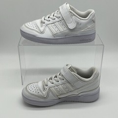 Adidas Forum Low – White – Preschool Basketball Shoes (FY7981) Size 12K Preowned