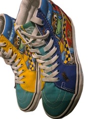 Sesame Street SK-8 Vans Hightop Limited Edition SZ 5.5 Women 4.0 Mens Never Worn