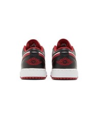 NEW Jordan 1 Low Bulls Reverse Black Toe Chicago Red Retro 553560-163 Size 4.5