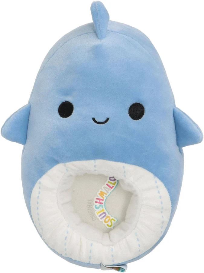 NIP Samir The Whale Original Squishmallows Plush Slippers Big Kid’s Size 4-5