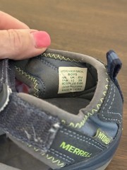 MERRELL Hydro Hiker Water Sandals Boy’s size 11W