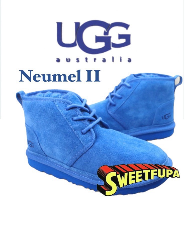 UGG Kids Neumel II Chukka Boot Royal Dive Blue 1017320K Kids US 6 NIB