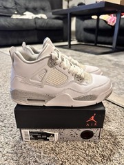 Air Jordan 4 Retro GS ‚White Oreo‘ Sz 7Y