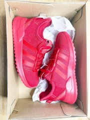 Adidas U_Path Run C- Youth Kids Running Shoes-All Red- *New in Box** Size 9K