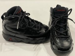 Nike Air Jordan 9 Retro Bred TD Toddler Size 6C Black Red 102017-014 2017