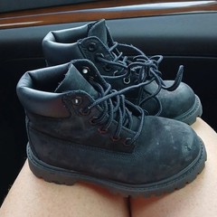 Toddler Black Timberland Boots