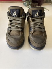 Size 4.5 (GS) – Jordan 4 SE Retro Low Craft – Olive