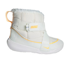 Nike Flex Advance Little Kids Boots – Size 2.5Y Pale Ivory/Sea Glass/Melon Tint