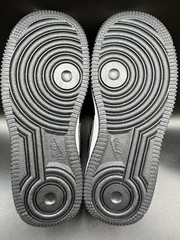 Size 1 – Stüssy x Nike Air Force 1 Mid in a black and white Kids Shoes 🐼