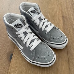 Vans Shoes Sneakers Little Kids 12 SK8-Hi Suede Pure Grey 508731 Light Grey