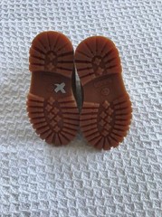 Timberland 12809 M Boy Toddler Wheat/Tan Suede Premium Water Proof Boot Sz 7 US