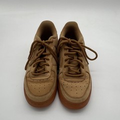 Nike Air Force 1 Low Top Leather Brown Unisex Kids Sneakers US 5.5Y 943312-200