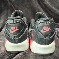 Nike Air Max 90 TD US 7C Black/Red/Blue/White Leather Low CD6868-011