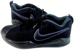 Nike Kids Team Hustle Quick 2 Basketball Shoes Black US Size 4.5 ,UK 4, EUR 36.5