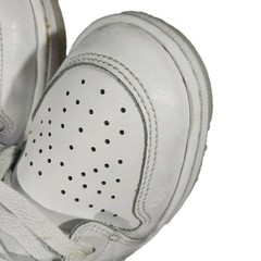 Nike Air Jordan 1 Low SE GS Glitter Swoosh FQ9112-100 Size 4Y Kids / Women 5.5