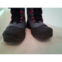 Columbia Bugaboot Plus IV Omni-Heat Waterproof Winter Boots Grey Pink Kids 2