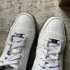 Nike Air Force 1 Low Recycled Wool Pack White Sneaker (GS) DB2813-100 Size 6Y