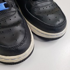 NIKE AIR FORCE 1 Alternate Swoosh 2D Pack Youth Size 6.5Y Black Blue 314219-007