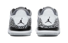 Jordan Legacy 312 Low White Black Wolf Grey PS Kids CD9055-105 New Authentic