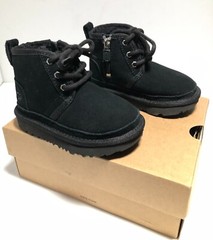 UGG Australia Big Kids Neumel II Boot BLACK Size US7 Style 1017320T TODDLERS