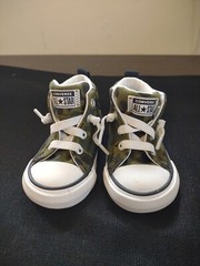 Converse Chuck Taylor Allstar Camo Slip On Sneakers Toddler Size5 Shoes