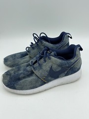 Nike Roshe Blue Denim Light Weight Youth Size 4 Shoe Unique Sneaker