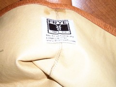 Frye Youth Size Youth 2.5 Brown Leather Zip Harness Cowboy Western Boots EUC