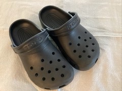 Crocs Kids Classic Clogs Black Size J1