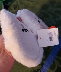 Holiday Time Children’s Polar Bear Christmas Slippers