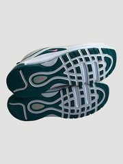 Nike Air Max 97 Big Kid’s Size 3 White/Geode Teal Casual Shoes